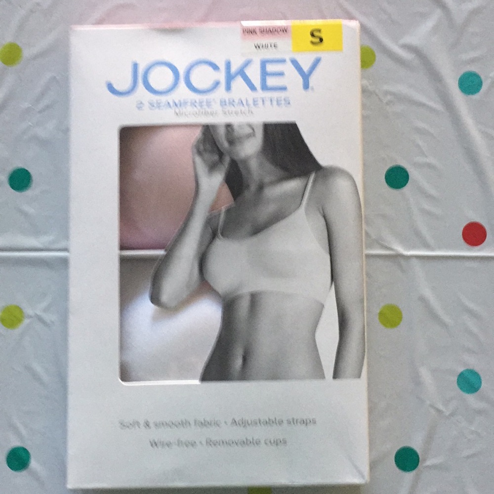3/$25 NIB 2 Jockey seamfree bralettes small bra - Picture 1 of 3